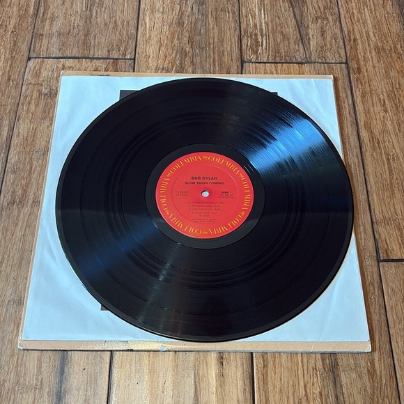 Bob Dylan Slow Train Coming Vinyl Record LP 1979 CBS Records - Picture 5 of 9